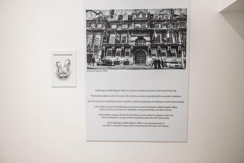 The Pocklington - The Ceremonial Suite Лестър Екстериор снимка